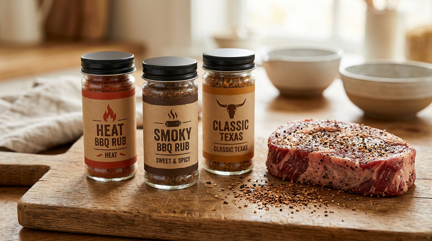 BBQ rub（シーズニング）のイメージ